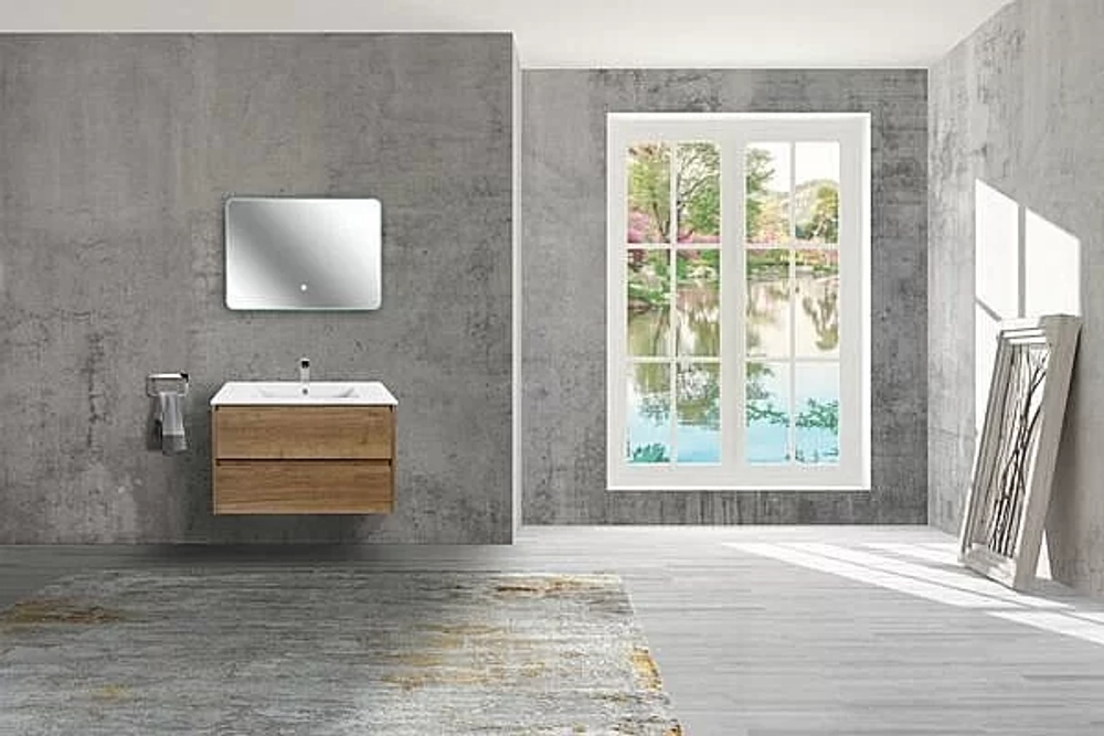 Тумба с раковиной Vincea Gio 80 T.Oak