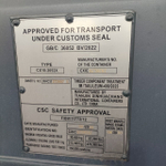 Контейнер 20 футов № XHCU2739973