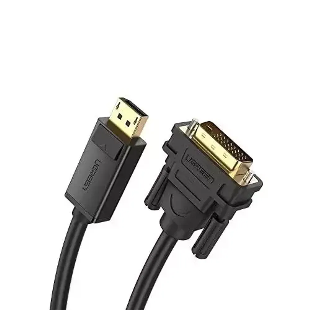 Кабель UGREEN DP103 DP Male to DVI Male Cable 1.5m (Black). 10243