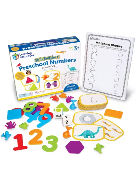 Skill Builders! Формы и цифры Learning Resources LSP1245-UK