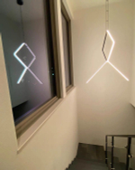 Pendant design lamp Arrangements Square by Flos