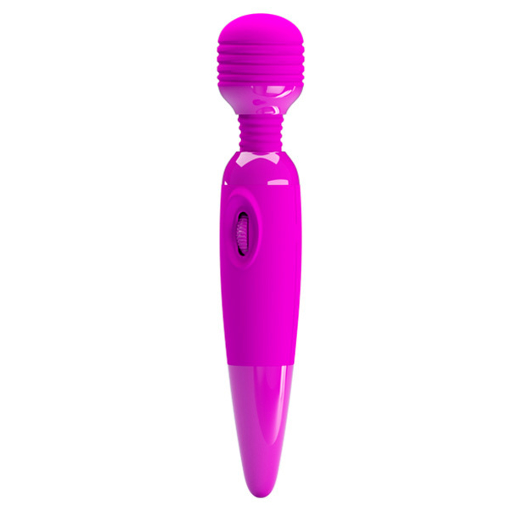 Лиловый вибромассажер 25см Pretty Love Power Wand BW-055009-1
