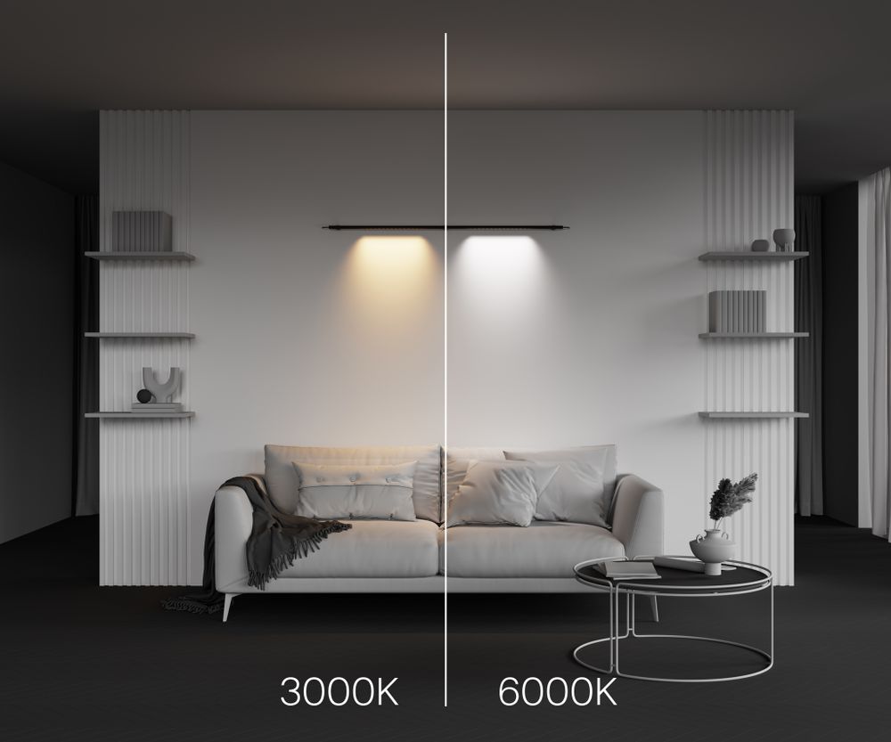 Трековый штанговый светодиодный светильник Maytoni Axity Points C101CL-L500-12W3-6K-B