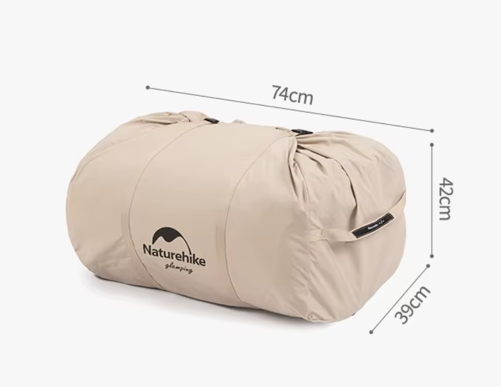 Палатка Naturehike надувная Extend Air 6,3 , цвет песочный