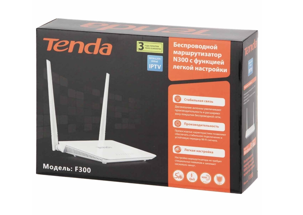 Wi-Fi Роутер Tenda F300