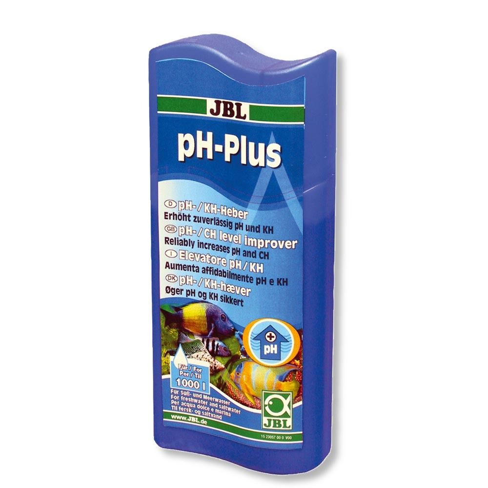 JBL pH-Plus 250 мл - средство для повышения значения pH в аквариуме