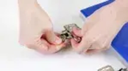 Петля мебельная с доводчиком накладная Unihopper 105 градусов 3D-регулировка Clip-On с ответной планкой, декоративными заглушками на чашку и плечо / 20 штук