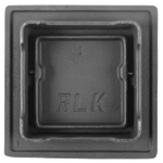 Дверца печная чугунная прочистная ДПр-8А RLK 4713 (180*180 мм)