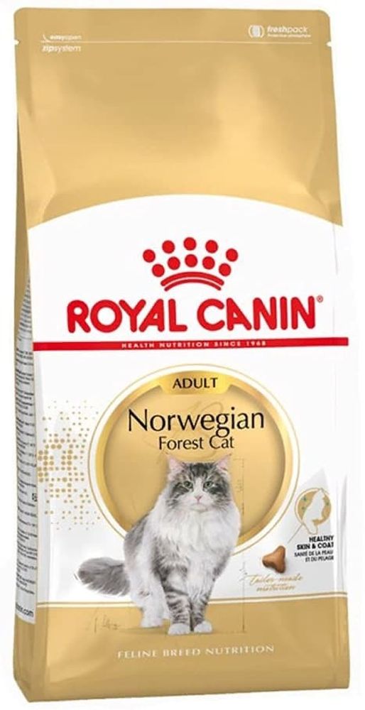 Royal Canin 400г корм для взрослых кошек породы Норвежская лесная