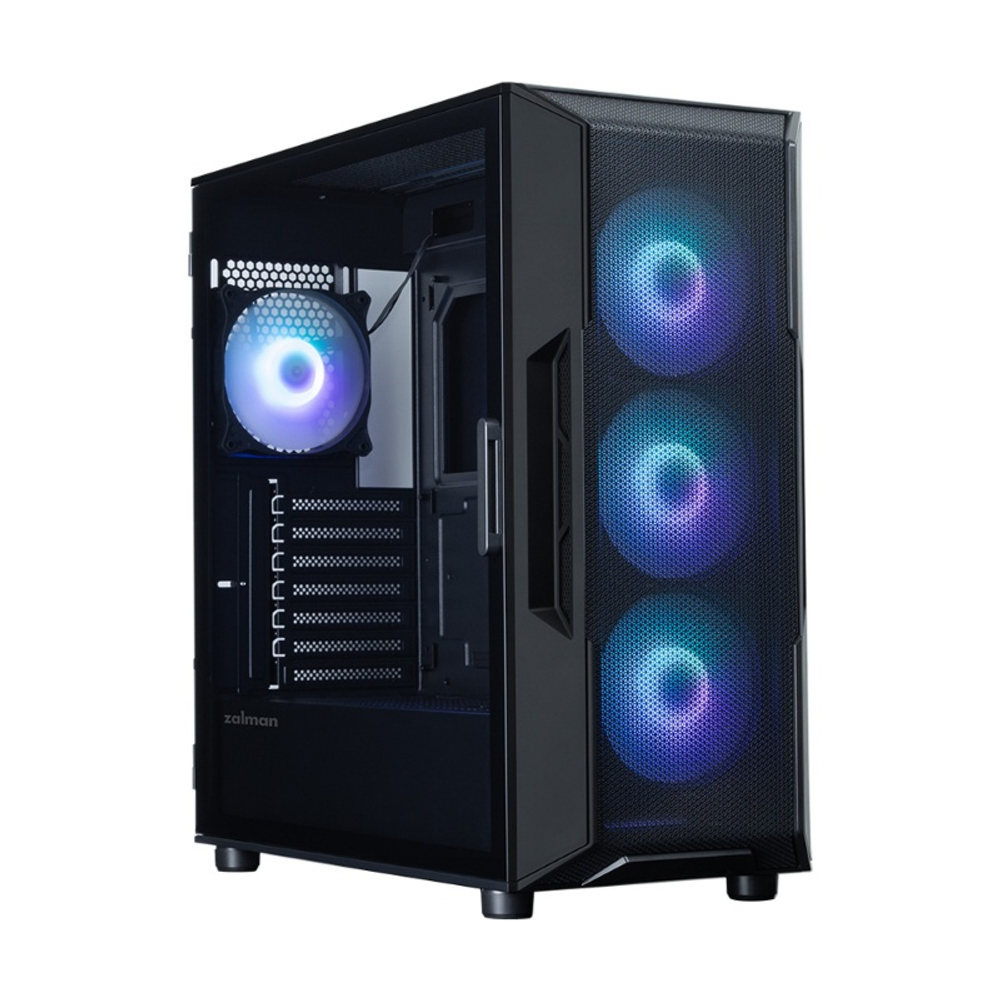 корпус ZALMAN I3 NEO ARGB V2 BLACK, ATX, mATX, Mini-ITX, BLACK