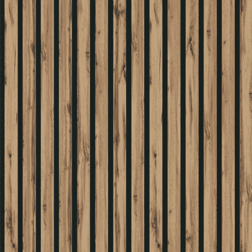 Панель Стеновая Акустическая Stella Comfort Light Пекан 2780х600х9 (уп.1шт.)