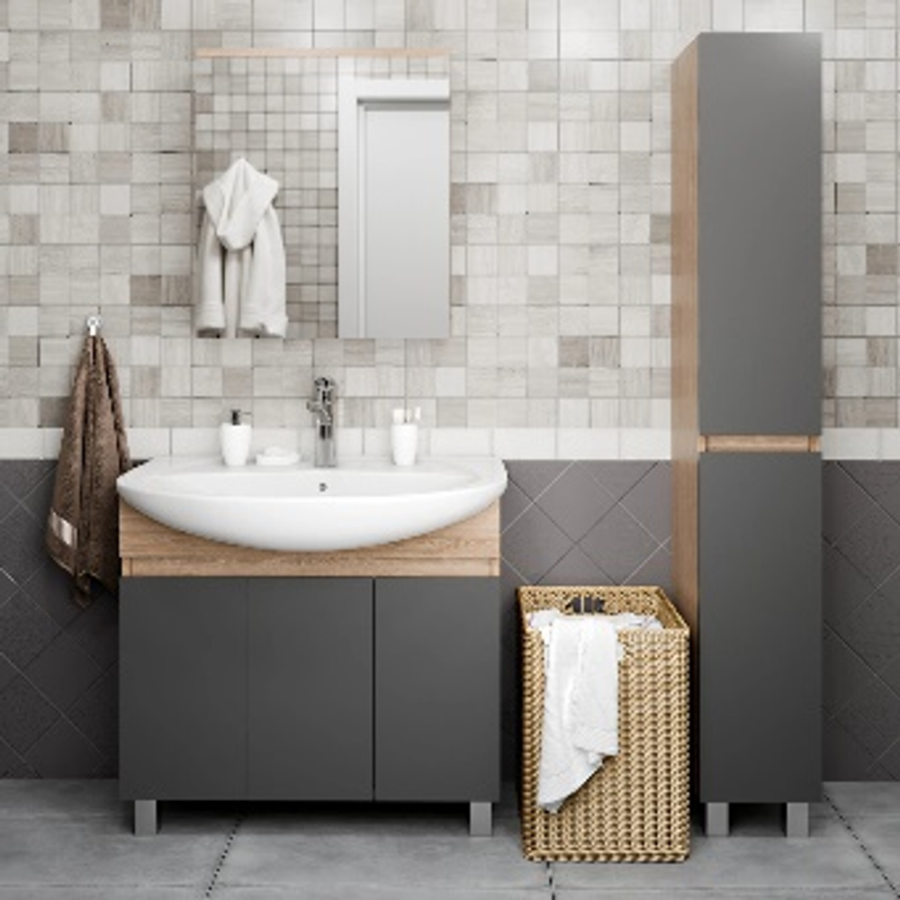 Пенал СОЛО серый