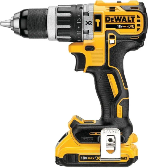 Дрель-шуруповерт DeWalt DCD796D2-QW аккум. патрон:быстрозажимной (кейс в комплекте)