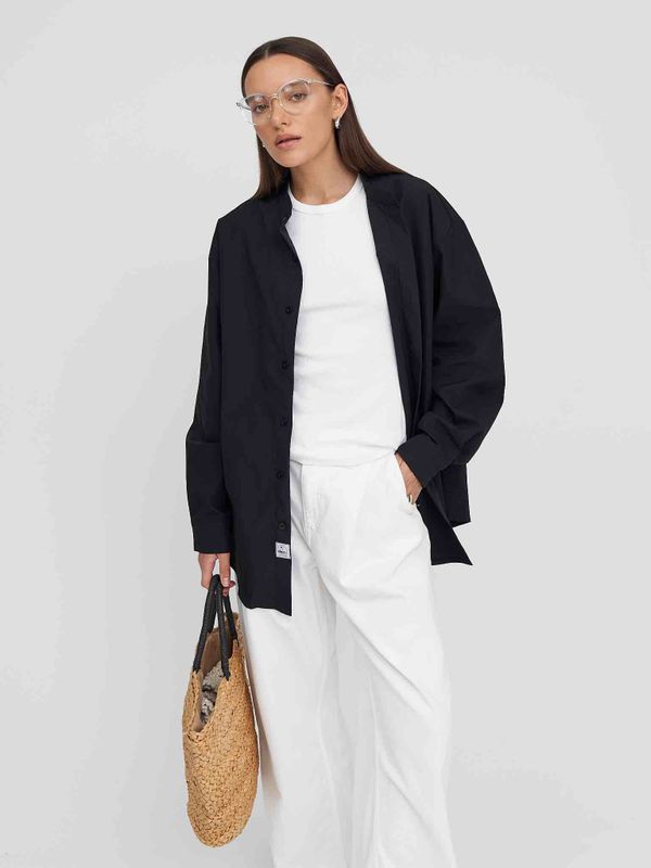 Рубашка Маяк черная - фото 12