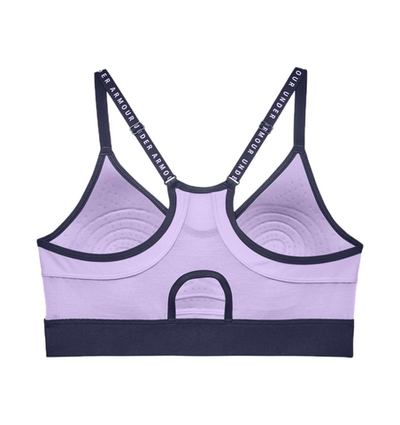 ТОП теннисный Under Armour Infinity Low Covered Sports Bra - purple tint/midnight navy