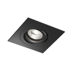 DK2111-BK Встраиваемый влагозащищённый светильник HYDRO, IP44, до 15 Вт LED, GU10, алюминий, чёрный