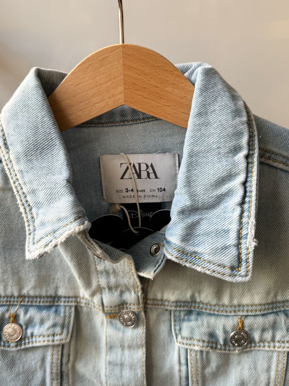 Новая джинсовка Zara, 104