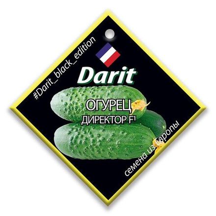 Огурец Директор F1, семена Дарит Black Edition 5шт (400)