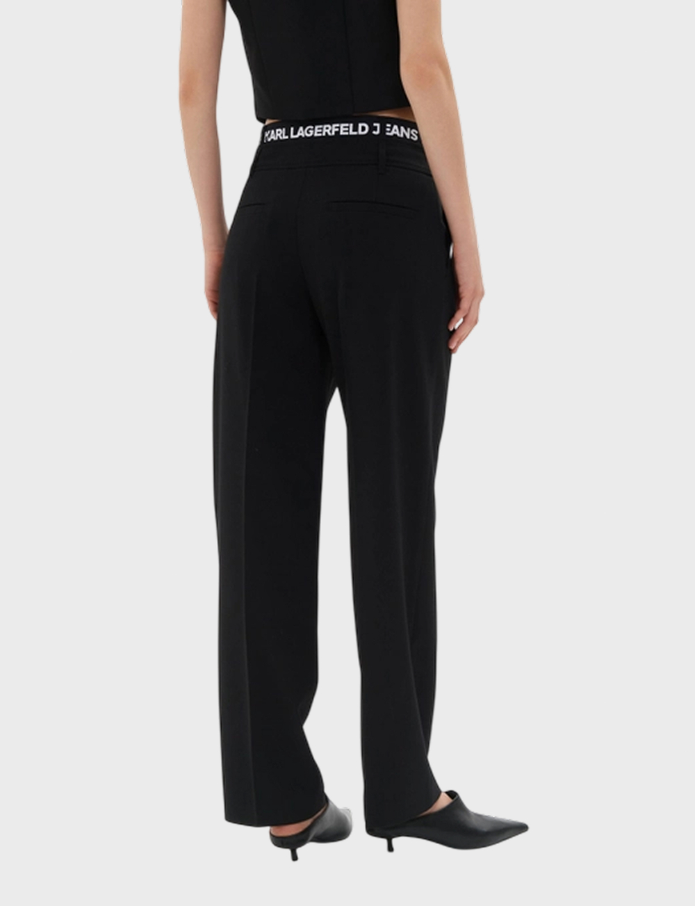 Брюки KARL LAGERFELD JEANS Logo Waistband Pant