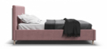 Кровать Сканди велюр монолит роуз(последний экземпляр)