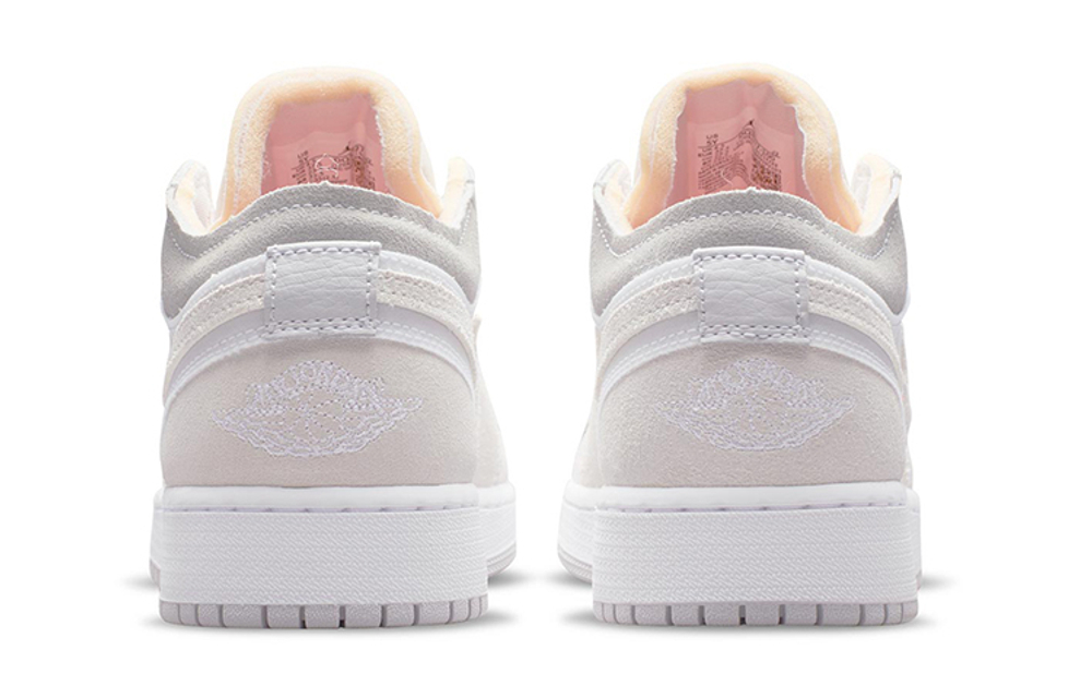 Jordan 1 Low 'Inside Out Cream White Light Grey' GS