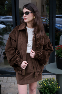 Бомбер COZY CHOCOLATE
