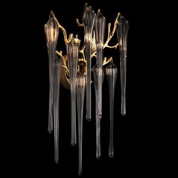 Бра 2*G9 10350/2W AB античная бронза Waterfall LOFT IT