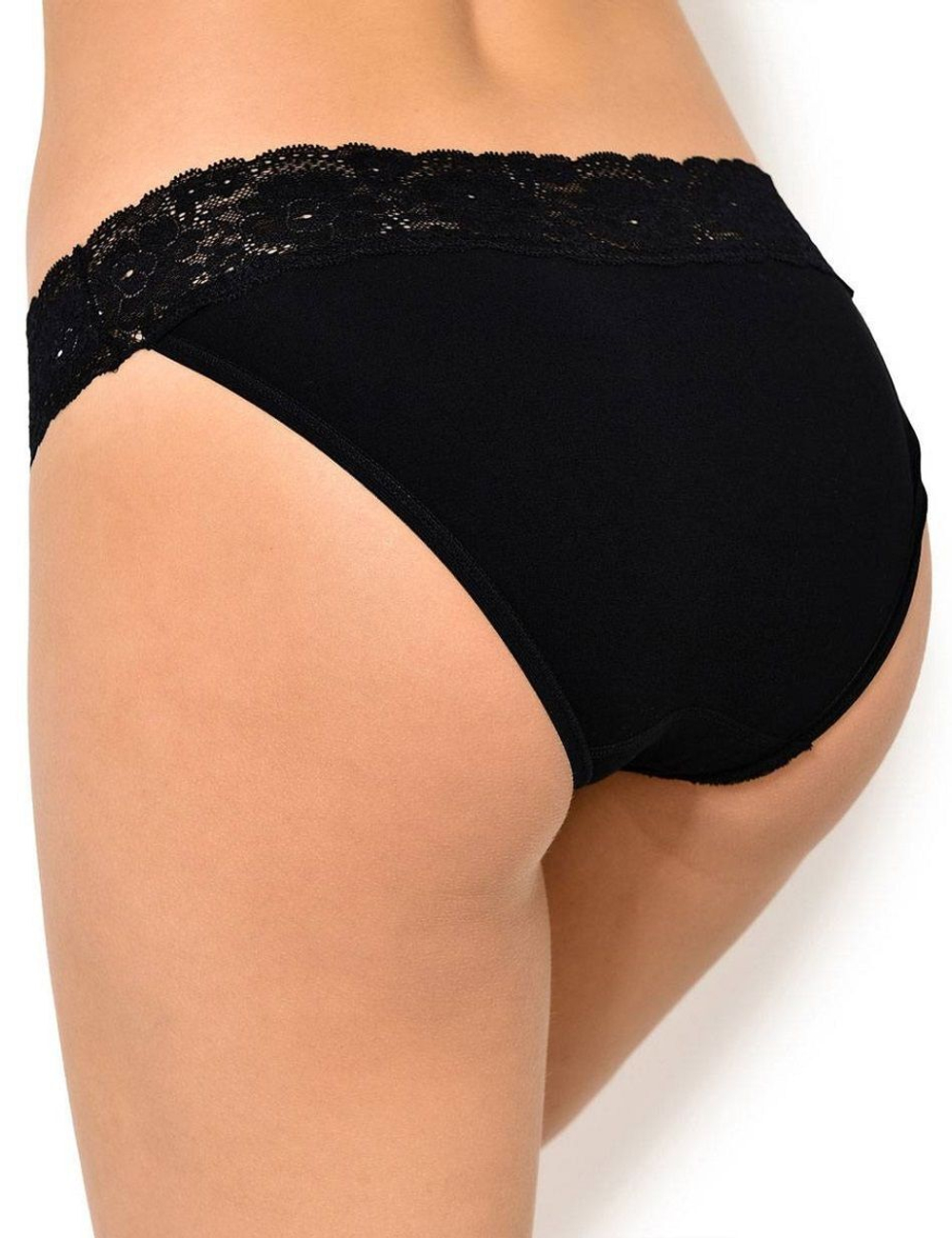 Трусики-слипы с кружевным пояском Dolce Cinture (Размер: S) (Цвет: белый)