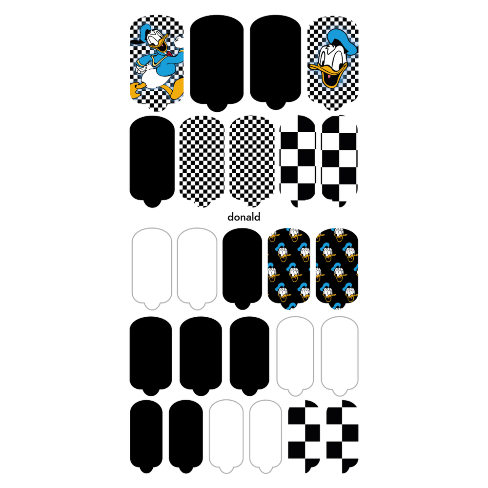 Плёнки для маникюра by provocative nails donald