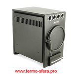 Дровяная печь Нормаль-2 Турбо антрацит, НК, ТЗ