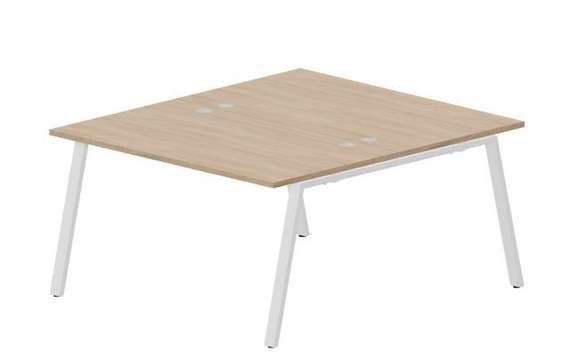 Составной стол Arena на 2 рабочих места 1380х1566х750мм (4 громмета)