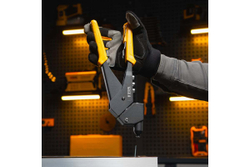 Заклепочник Denzel ручной, 285 мм, поворотный, 0-360, заклепки 2,4-3,2-4,0-4,8 мм 40442