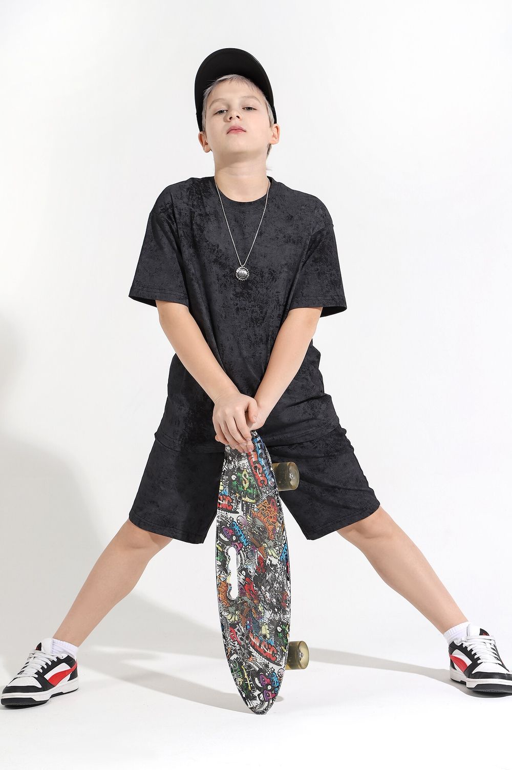 Костюм для мальчика Дым-1 Виотекс ЧЁРНЫЙ