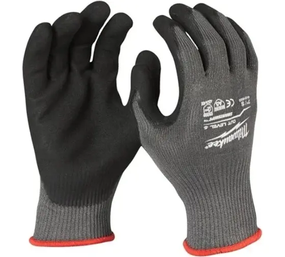 Перчатки защитные с уровнем сопротивления порезам 5, размер S/7