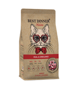 Best Dinner Holistic Veal&Oregano д/кошек гипоаллергенный с телятиной и орегано 1,5кг