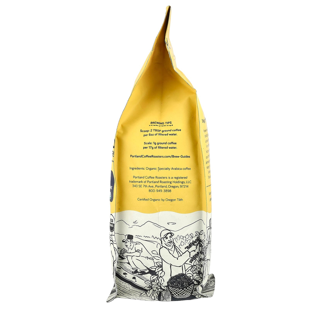 Portland Coffee Roasters, Organic Coffee, Dark Sumatra, цельные зерна, жирной обжарки, 340 г (12 унций)