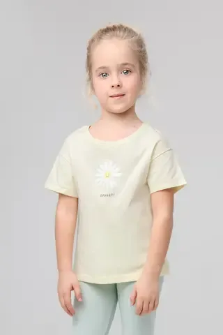 фуфайка  для девочки  КР 302078/банановый мусс