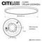 Потолочный светильник Citilux NORMA CL749601