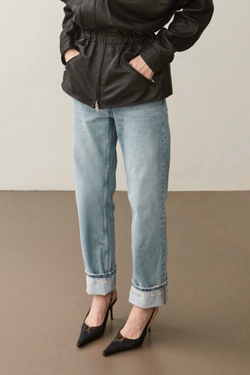 Джинсы 02 wide leg