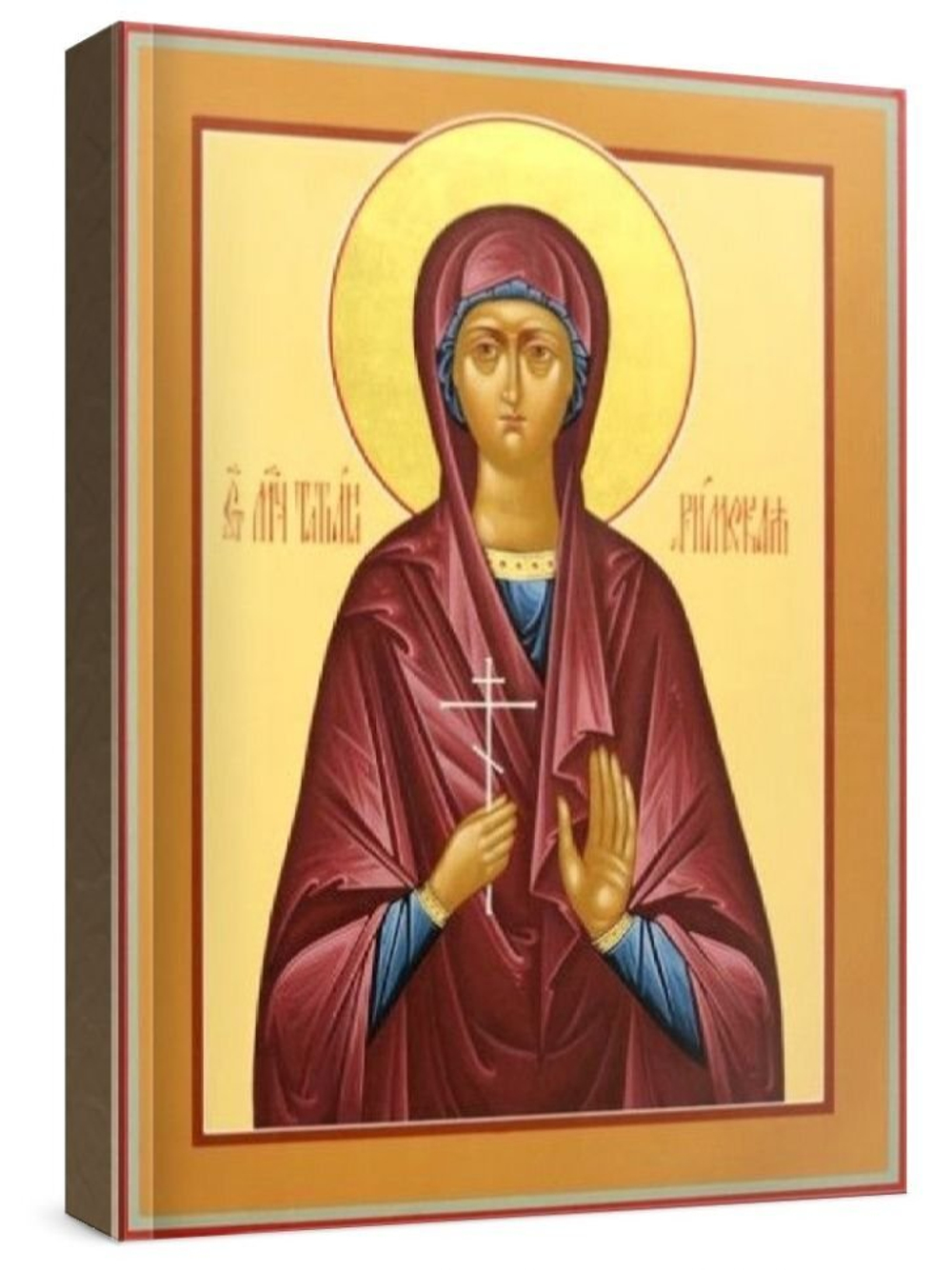 Татьяна Римская (рукописная икона)