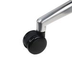 Кресло руководителя Helmi HL-E33 "Synchro Premium", экокожа черная, синхромеханизм, алюминий, до 150кг