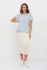 Юбка И 019/льняной