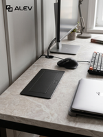 Горизонтальная тройная розетка 1USB + 1 Type-C, черная
