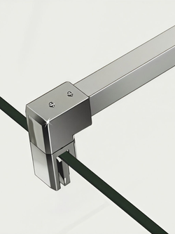 Душевое ограждение WeltWasser  WW400  90G+30G Размер (900+300)Х1850 10000002947 прямоугольная