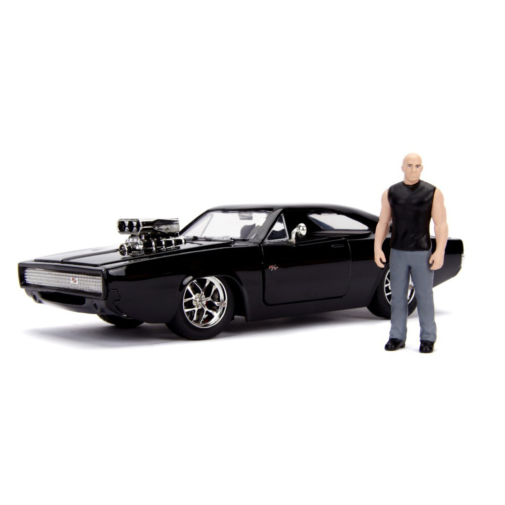 Jada Fast & Furious - Форсаж 1970 Dodge Charger R/T 1:24 и фигурка дома 3205000 / артикул   3205000  / GTIN 4006333064203