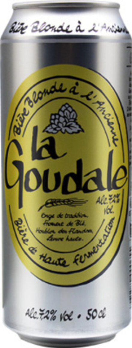 Пиво Ля Гудаль Блонд / La Goudale Blonde 0.5 - банка