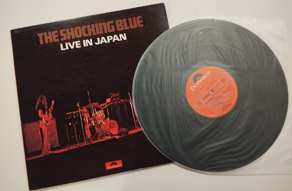 Винтажная виниловая пластинка LP The Shocking Blue Live In Japan (Japan 1971)