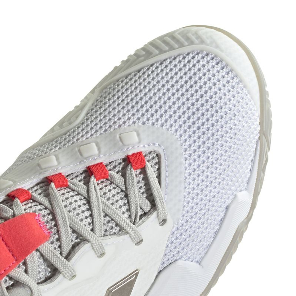 Женские Кроссовки теннисные Adidas Barricade 13 W - белый