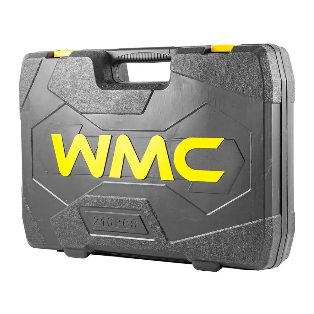 Набор инструментов 216пр. 1/4''3/8''1/2''(6гр.)(4-32мм) WMC TOOLS WMC-38841