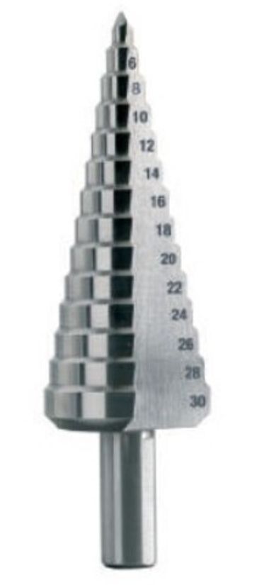 Сверло ступеньчатое HSS 4-20мм (d10mm, L85mm) Krino 118304